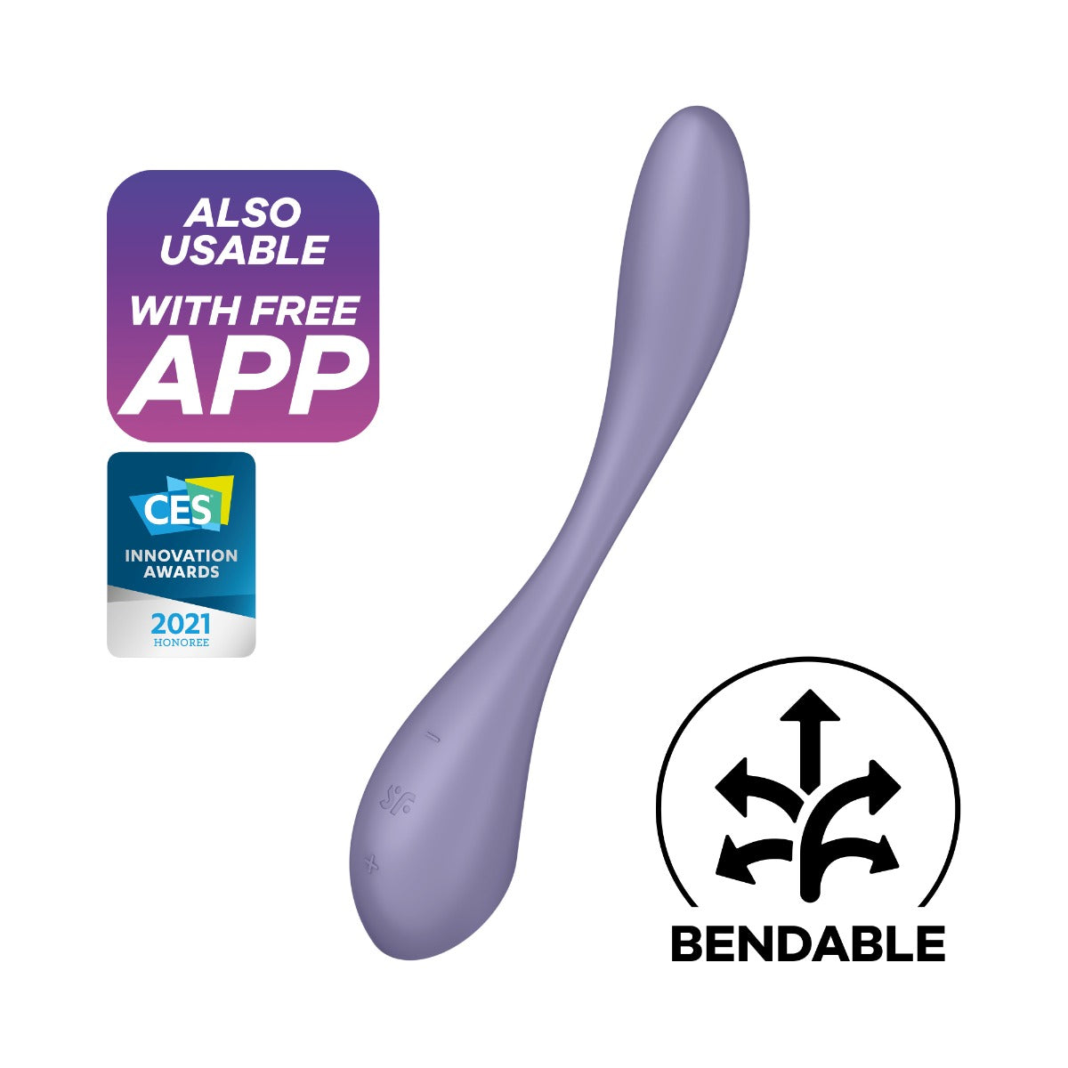 Satisfyer G-Spot Flex 5+ - Lilac - Image 2