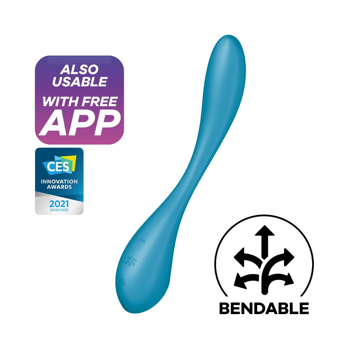 Satisfyer G-Spot Flex 5+ - Petrol - Image 2