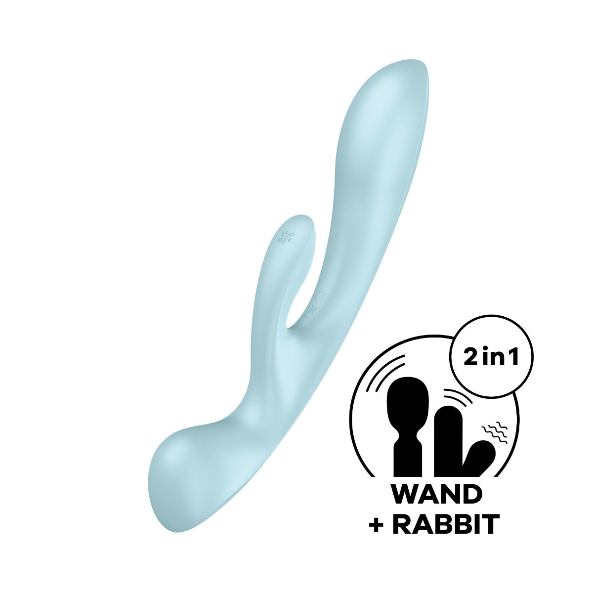 Satisfyer Triple Oh - Light Blue - Image 2