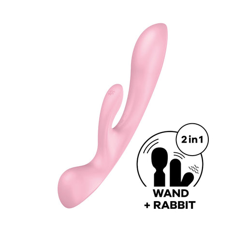 Satisfyer Triple Oh - Pink - Image 2