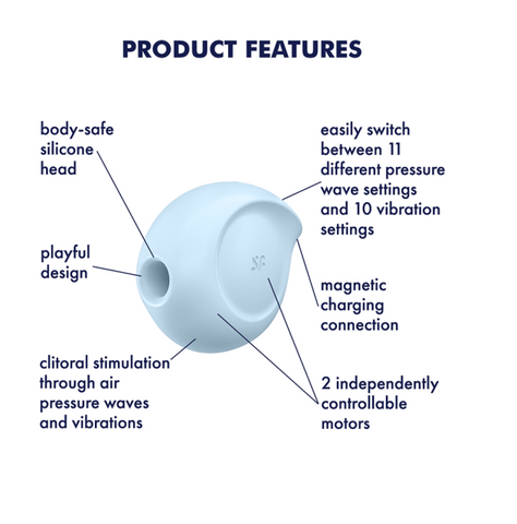 Satisfyer Sugar Rush - Blue - Image 2
