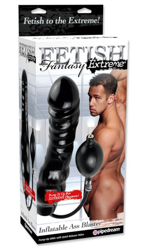 Pipedream - Fetish Fantasy Extreme - Inflatable Ass Blaster - Black