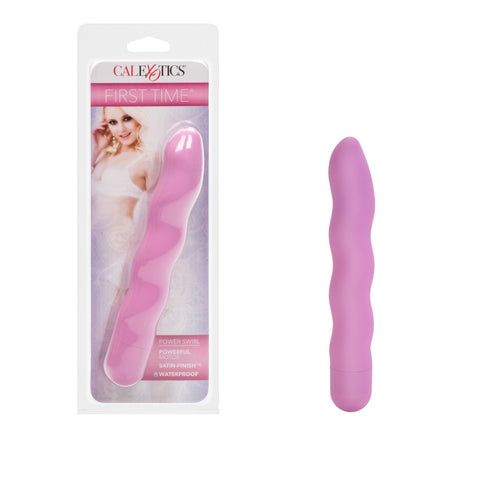 First Time Power Swirl - Pink by California Exotics - Image 4