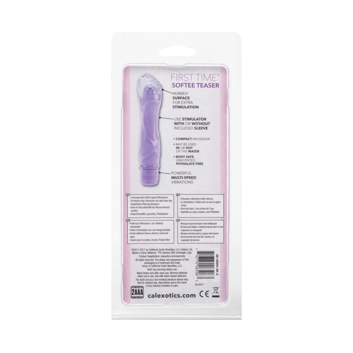 First Time Softee Teaser - Purple by California Exotics - Image 4