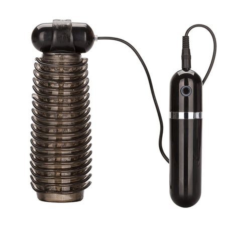 COLT 10 Function Vibrating Stroker - Smoke - Image 2