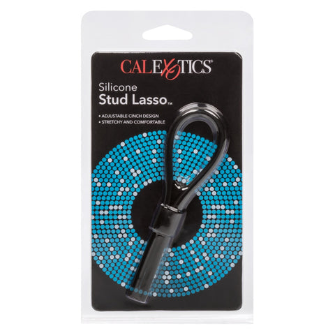 Silicone Stud Lasso - Black by California Exotics - Image 3
