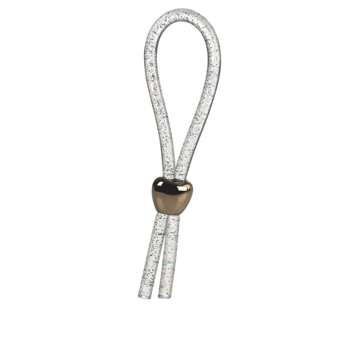 Adjustable Loop Enhancer - Clear Glitter by California Exotics - Image 2
