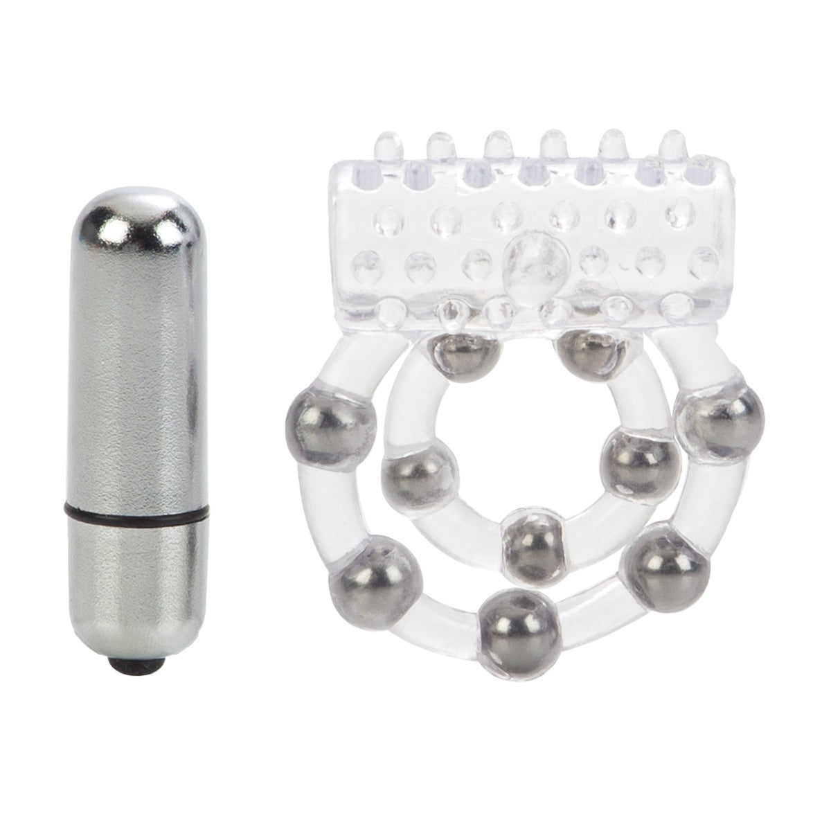 Waterproof Maximus Enhancement Ring - 10 Stroker Beads by California Exotics - Image 3