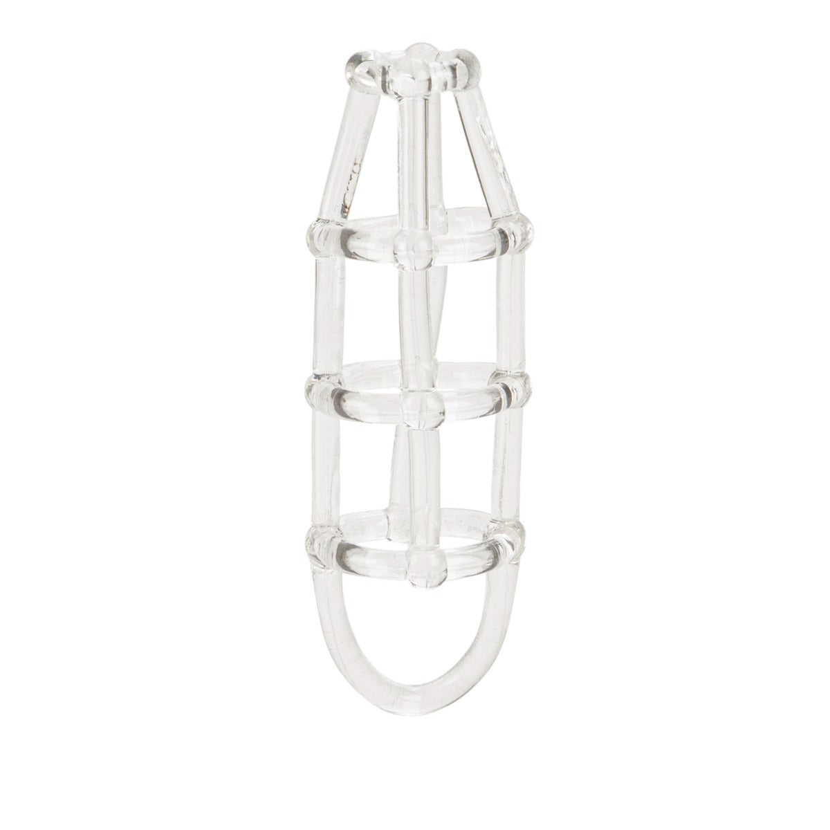 Cock Cage Enhancer - Clear by California Exotics - Image 2
