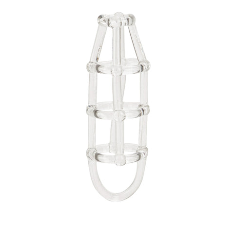 Cock Cage Enhancer - Clear by California Exotics - Image 2