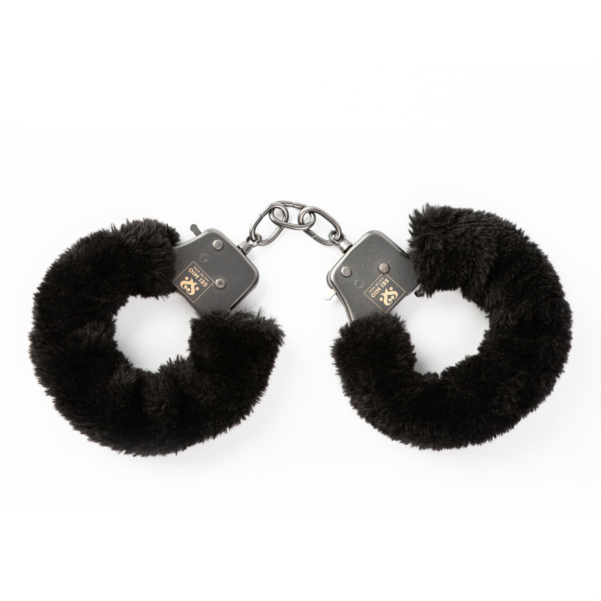 SEI MIO - Cuff Love - Furry Metal Handcuffs - Image 3