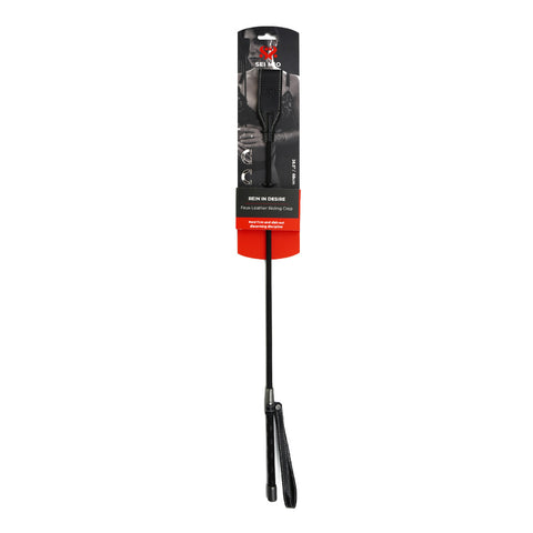 SEI MIO - Rein in Desire - Faux Leather Riding Crop - Image 2