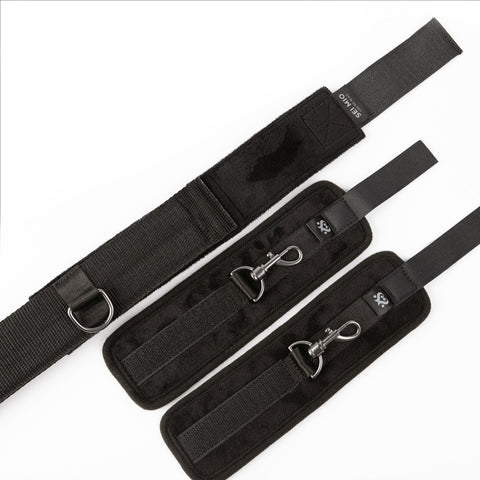 SEI MIO - Spread the Love - Ankle Spreader Bar with Wrist Cuffs - Image 3