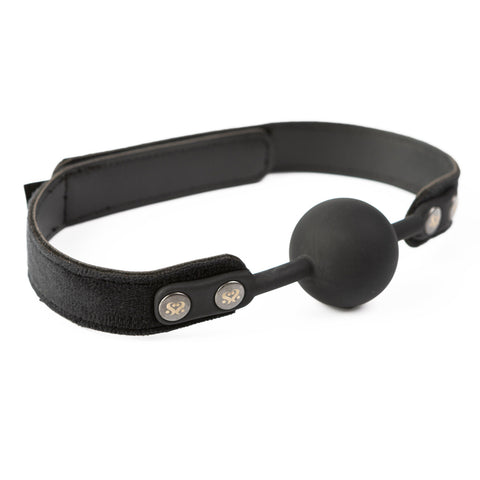 SEI MIO - Strictly Come Quietly - Soft Strap Silicone Ball Gag - Image 4