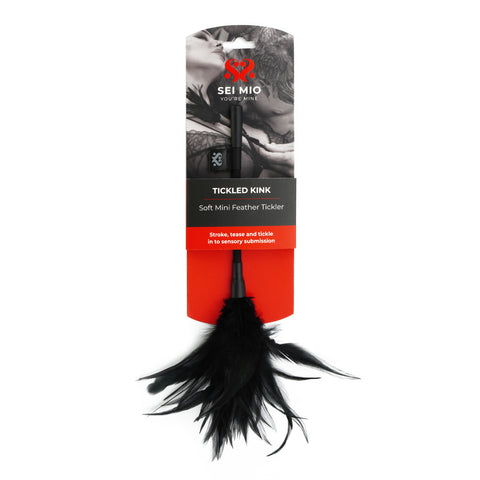 SEI MIO - Tickled Kink - Soft Mini Feather Tickler - Image 2