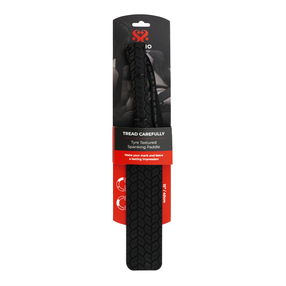 SEI MIO - Tread Carefully - Tyre Paddle - Black - Image 2