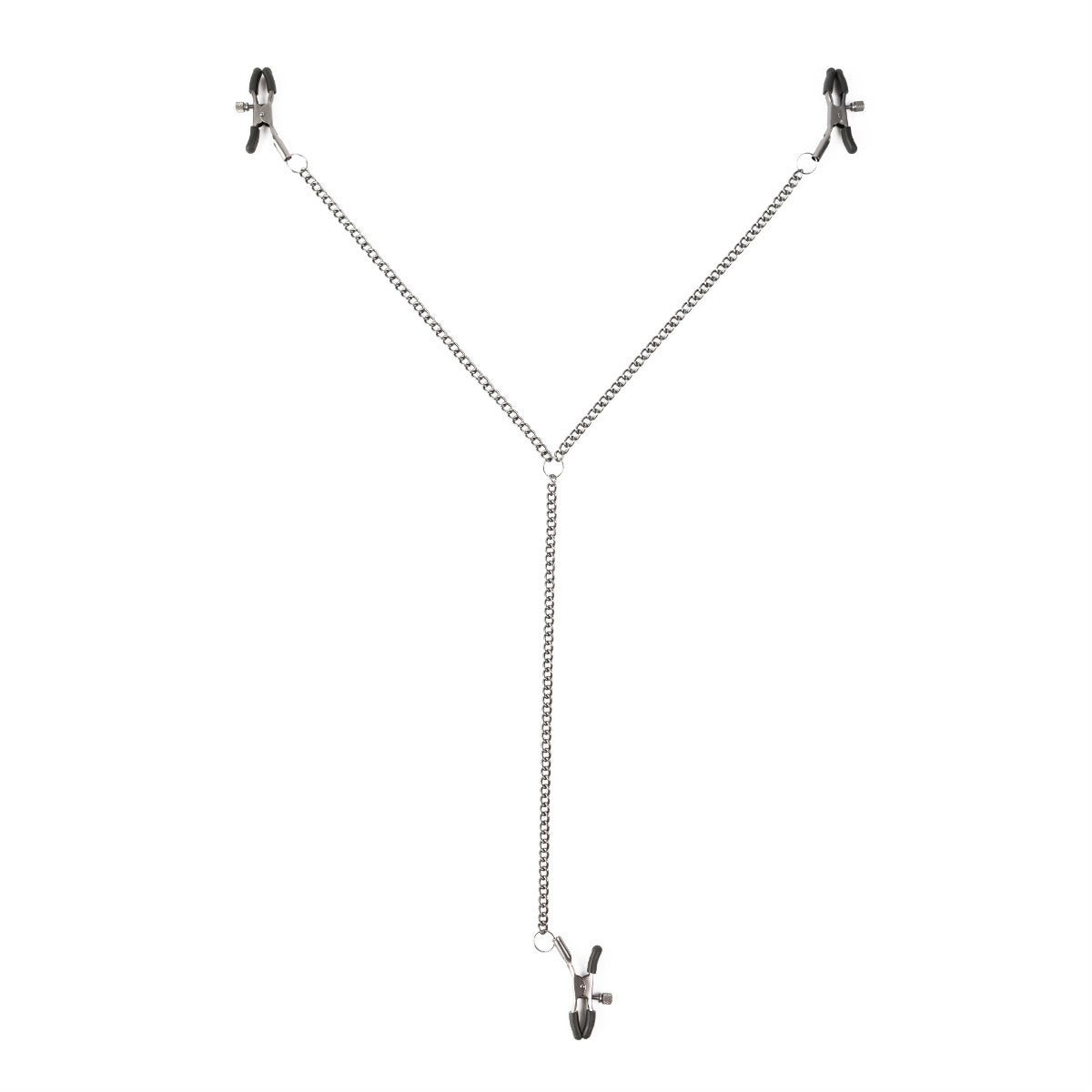 SEI MIO - Triple Tease - Adjustable Nipple and Clit Clamp Set - Image 4