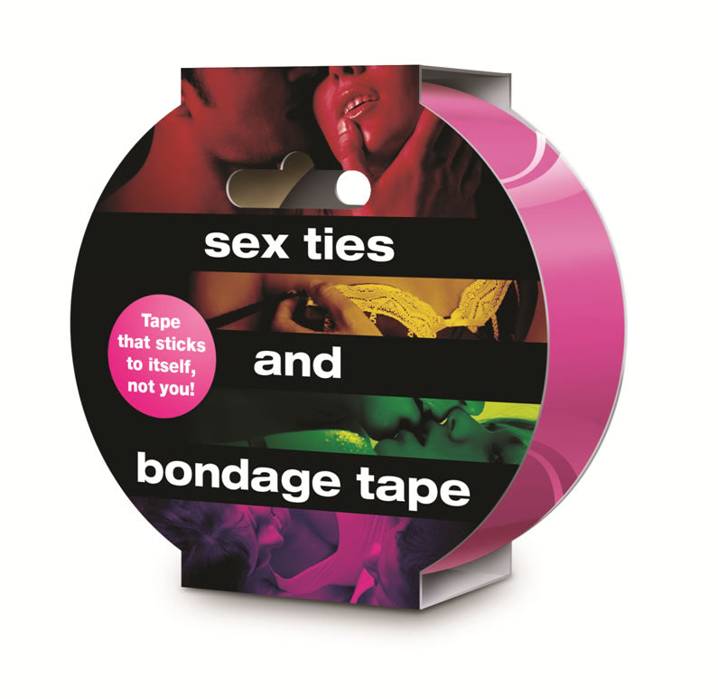 Sex Ties & Bondage Tape - Pink by CC Games