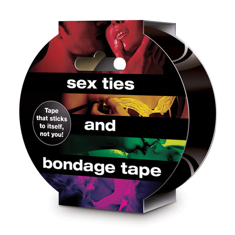 Sex Ties & Bondage Tape - Black by CC Games
