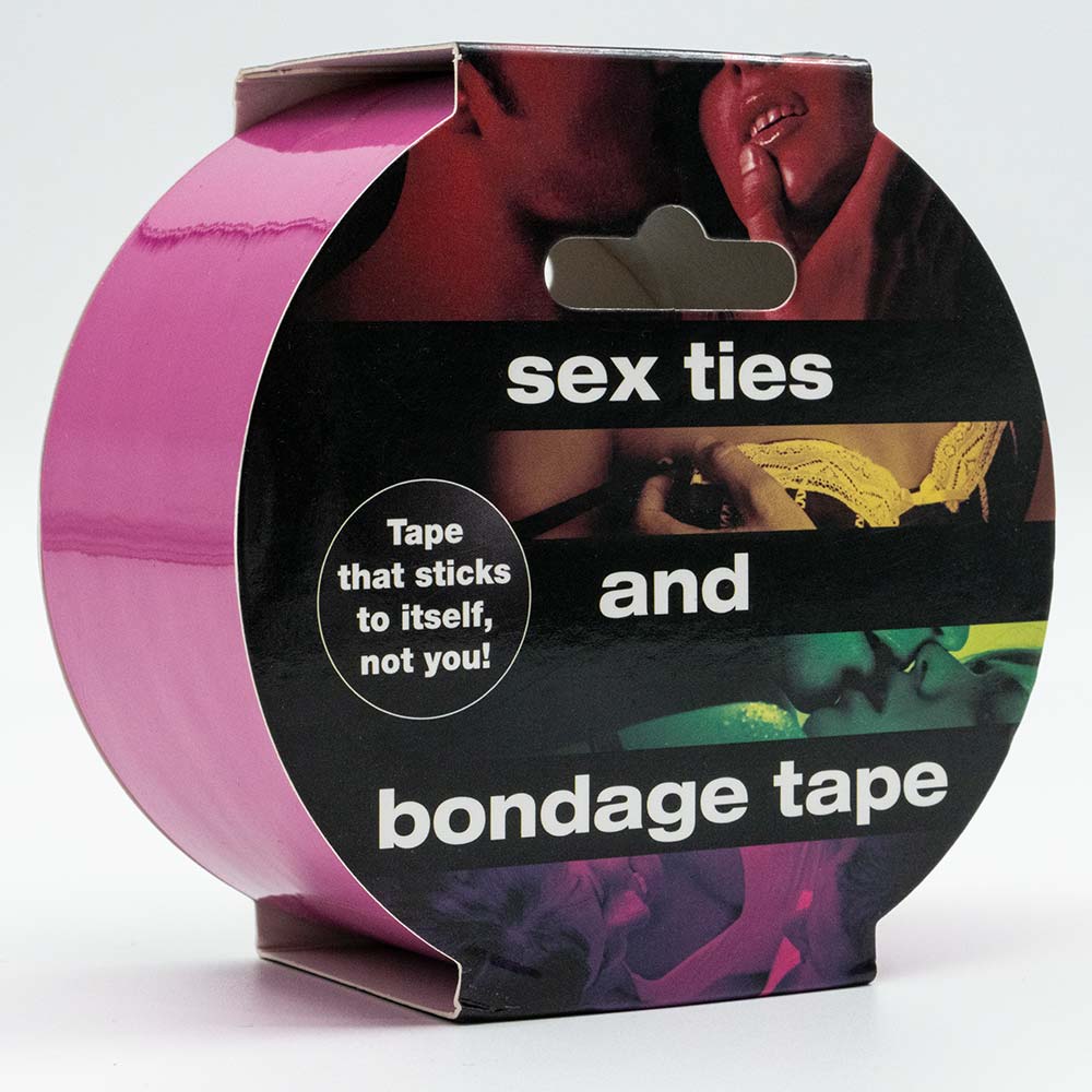 Sex Ties & Bondage Tape - Pink by CC Games - Image 2