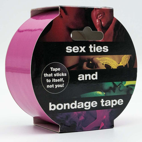 Sex Ties & Bondage Tape - Pink by CC Games - Image 2