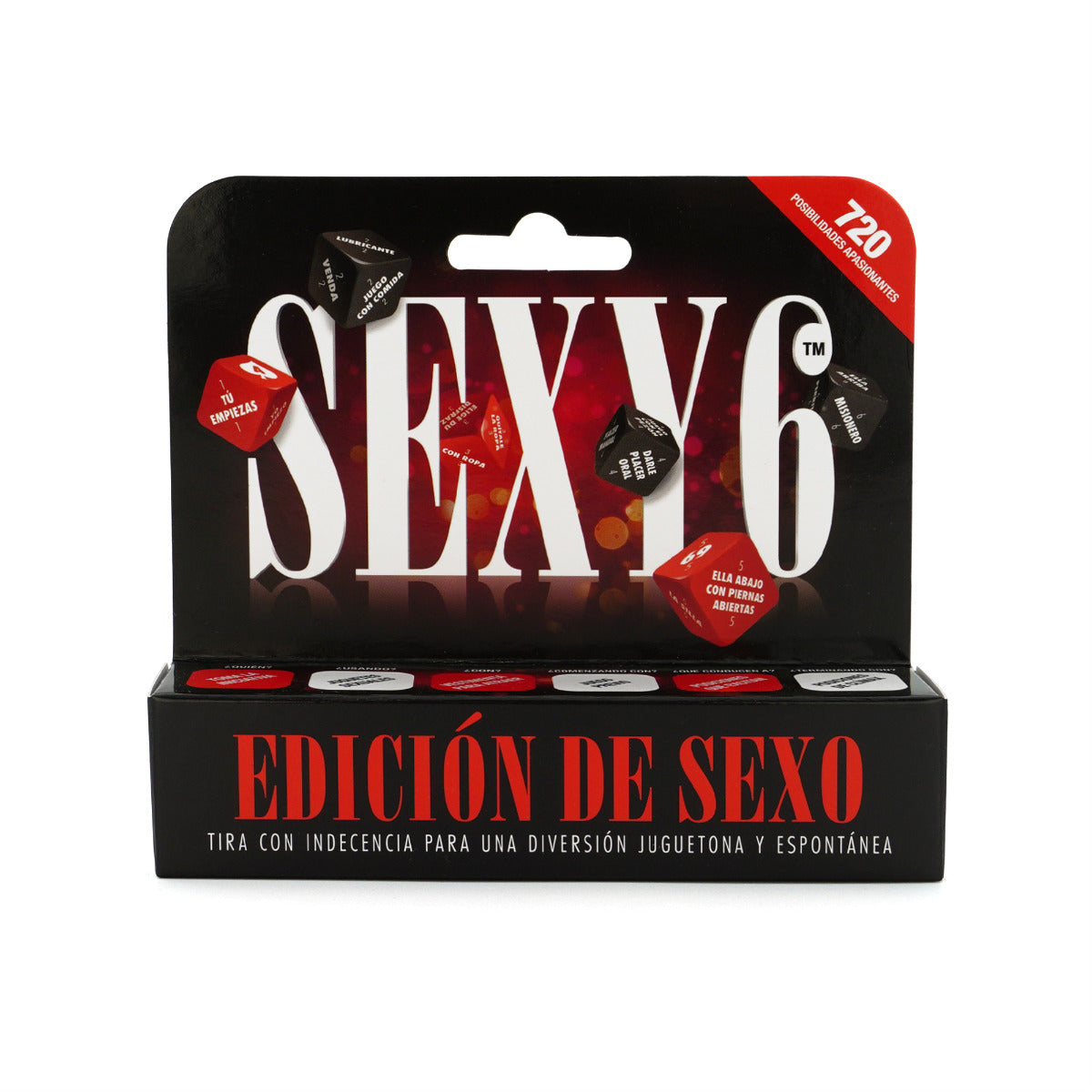 Sexy 6 Dice - Sex Edition - Spanish by CC Games