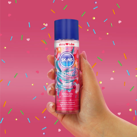 Skins Birthday Cake Water Based Lubricant 4.4 fl oz (130ml) - Image 4