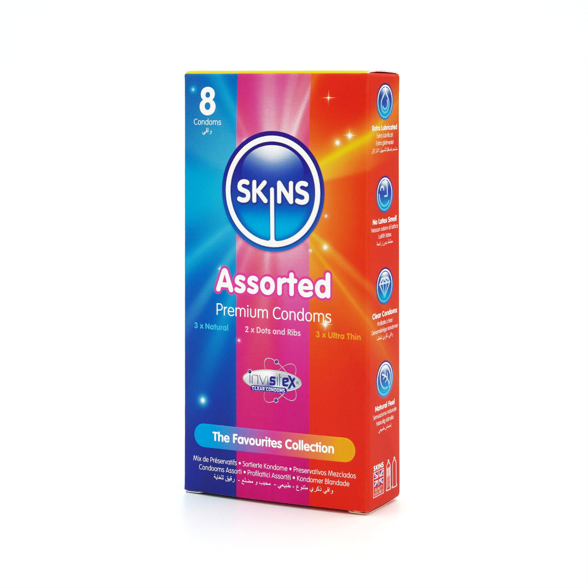 Skins Condoms Assorted 8 Pack - Image 3