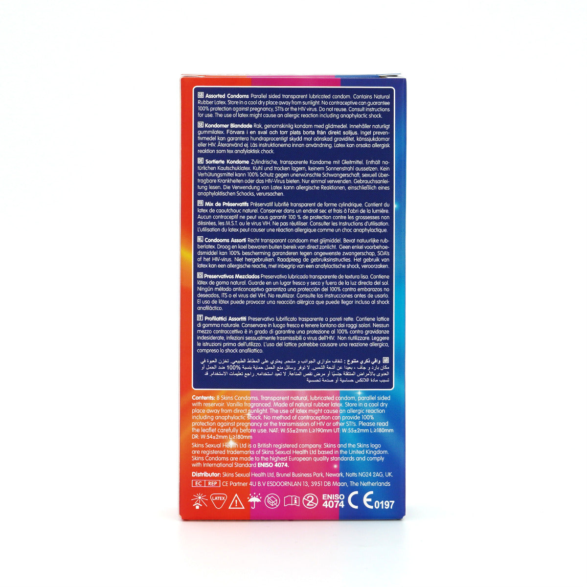 Skins Condoms Assorted 8 Pack - Image 4