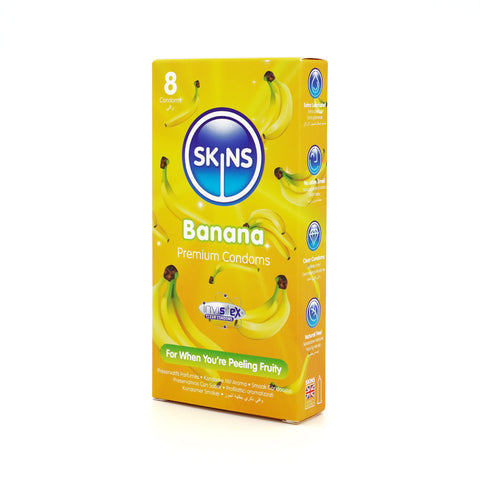 Skins Condoms Banana 8 Pack - Image 3