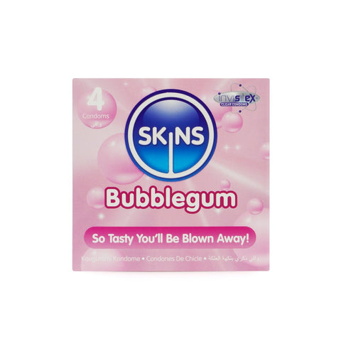 Skins Condoms Bubblegum 4 Pack - Image 2