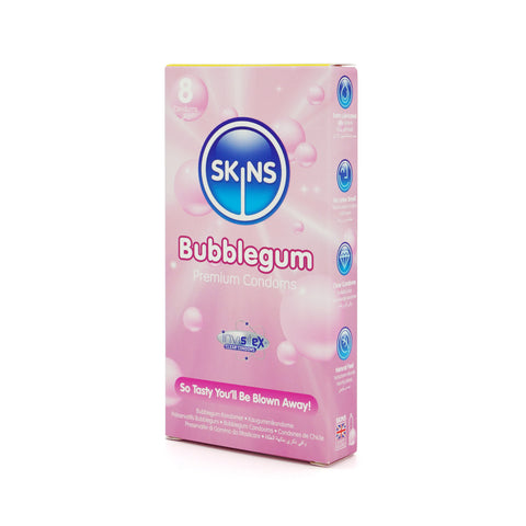 Skins Condoms Bubblegum 8 Pack - Image 3
