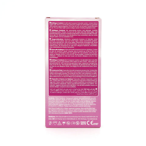 Skins Condoms Bubblegum 8 Pack - Image 4