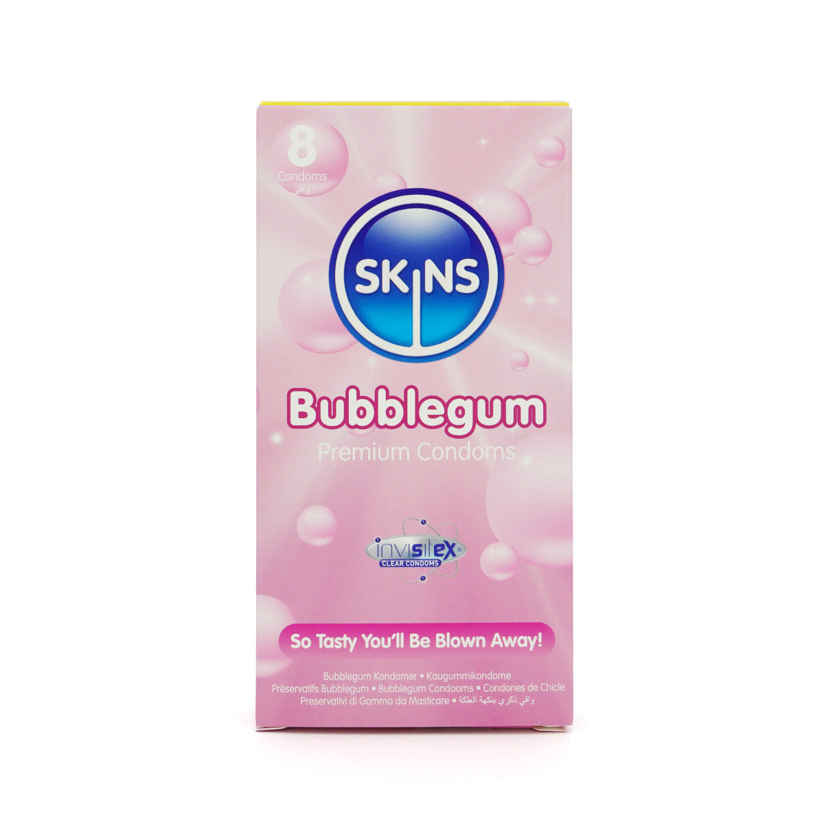 Skins Condoms Bubblegum 8 Pack - Image 2