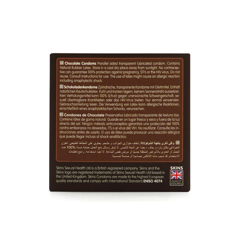 Skins Condoms Chocolate 4 Pack - Image 4