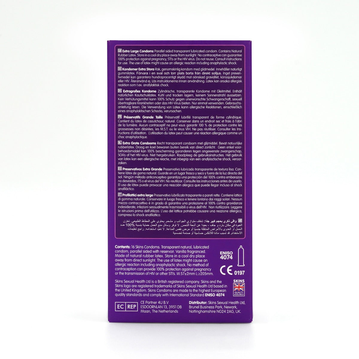 Skins Condoms Extra Large 16 Pack - Image 4