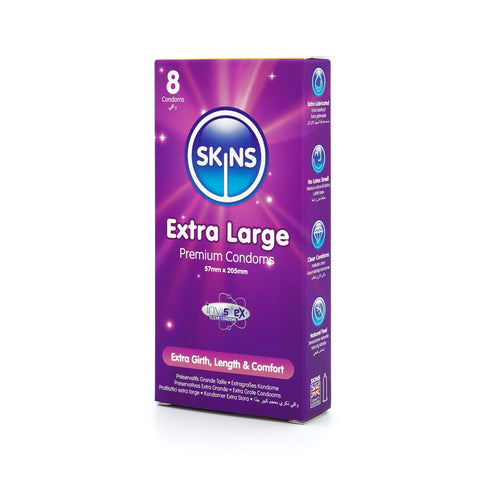 Skins Condoms Extra Large 8 Pack - Image 2