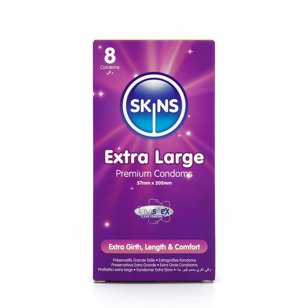 Skins Condoms Extra Large 8 Pack - Image 4