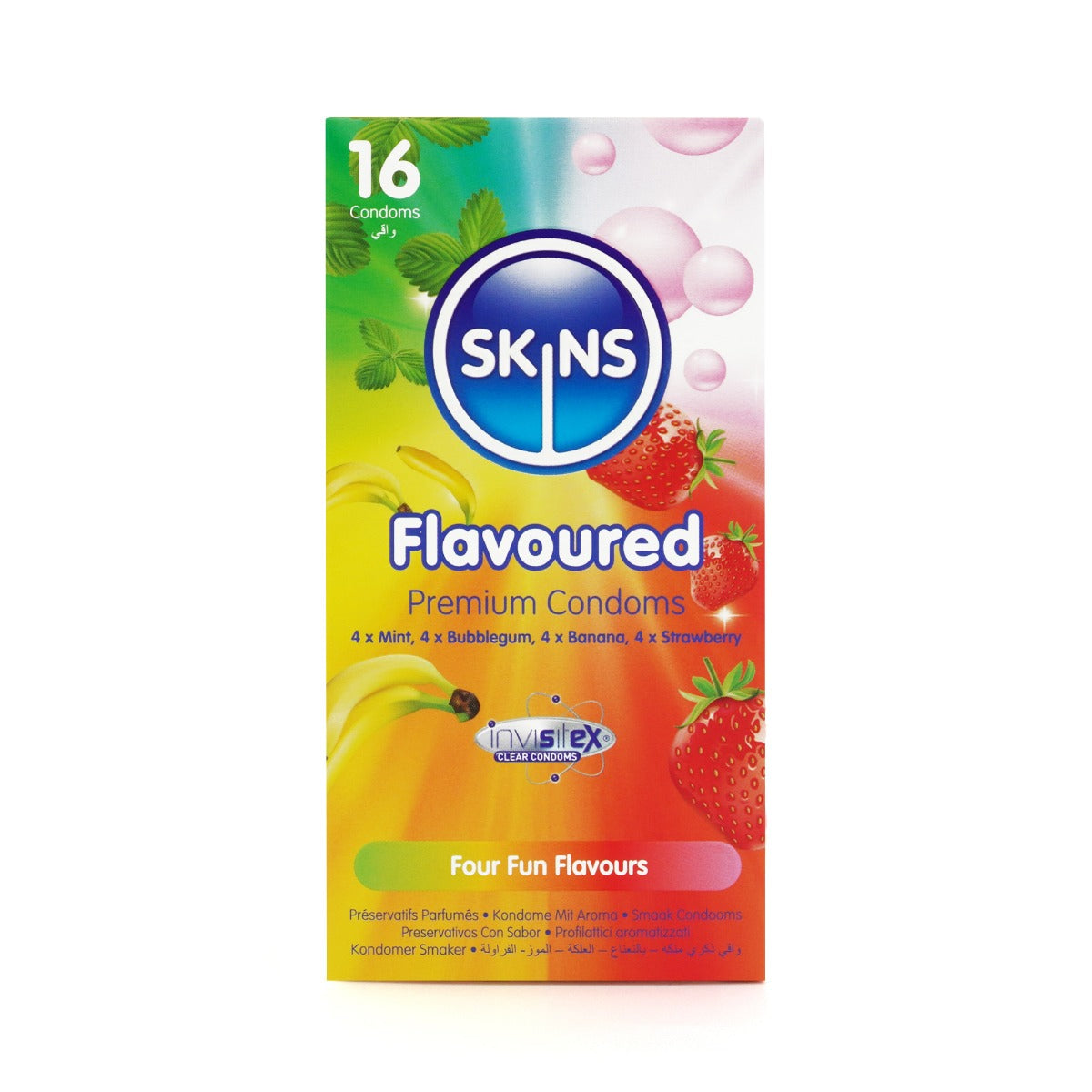 Skins Condoms Flavours 16 Pack - Image 2