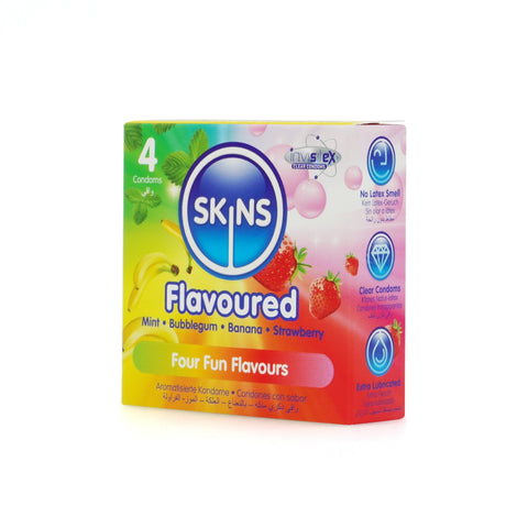 Skins Condoms Flavours 4 Pack - Image 3