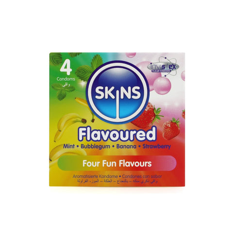 Skins Condoms Flavours 4 Pack - Image 2