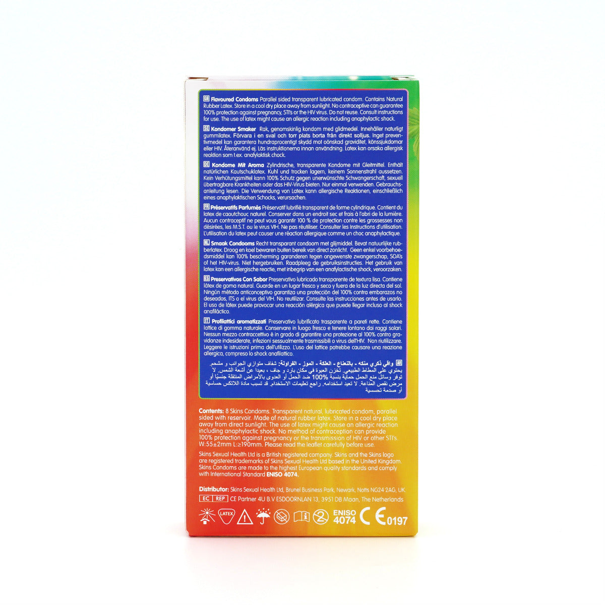 Skins Condoms Flavours 8 Pack - Image 3