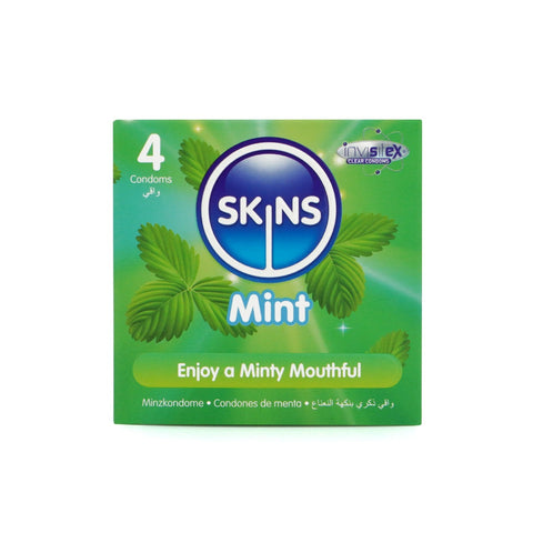 Skins Condoms Mint 4 Pack - Image 2
