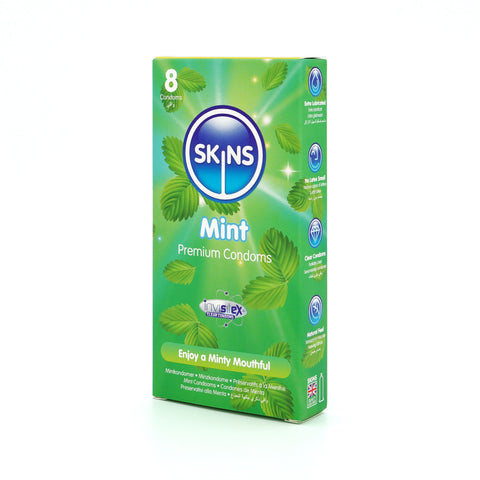 Skins Condoms Mint 8 Pack - Image 3