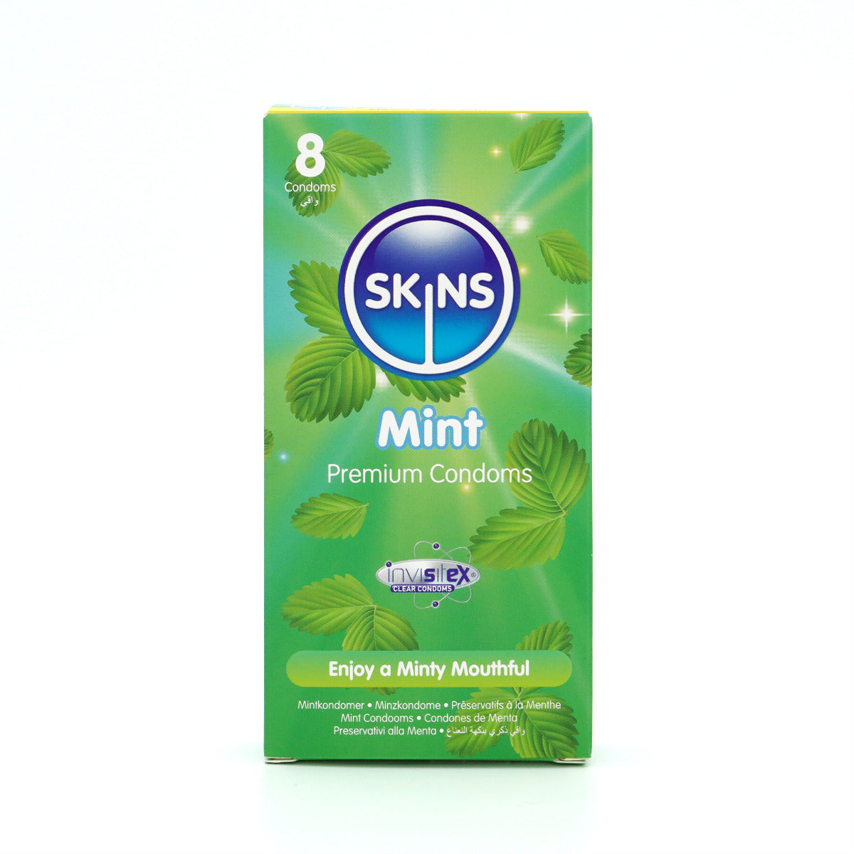 Skins Condoms Mint 8 Pack - Image 2