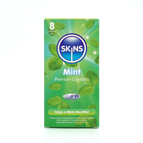 Skins Condoms Mint 8 Pack - Image 2