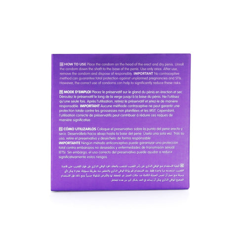 Skins Condoms Non-Latex XL 4 Pack - Image 3