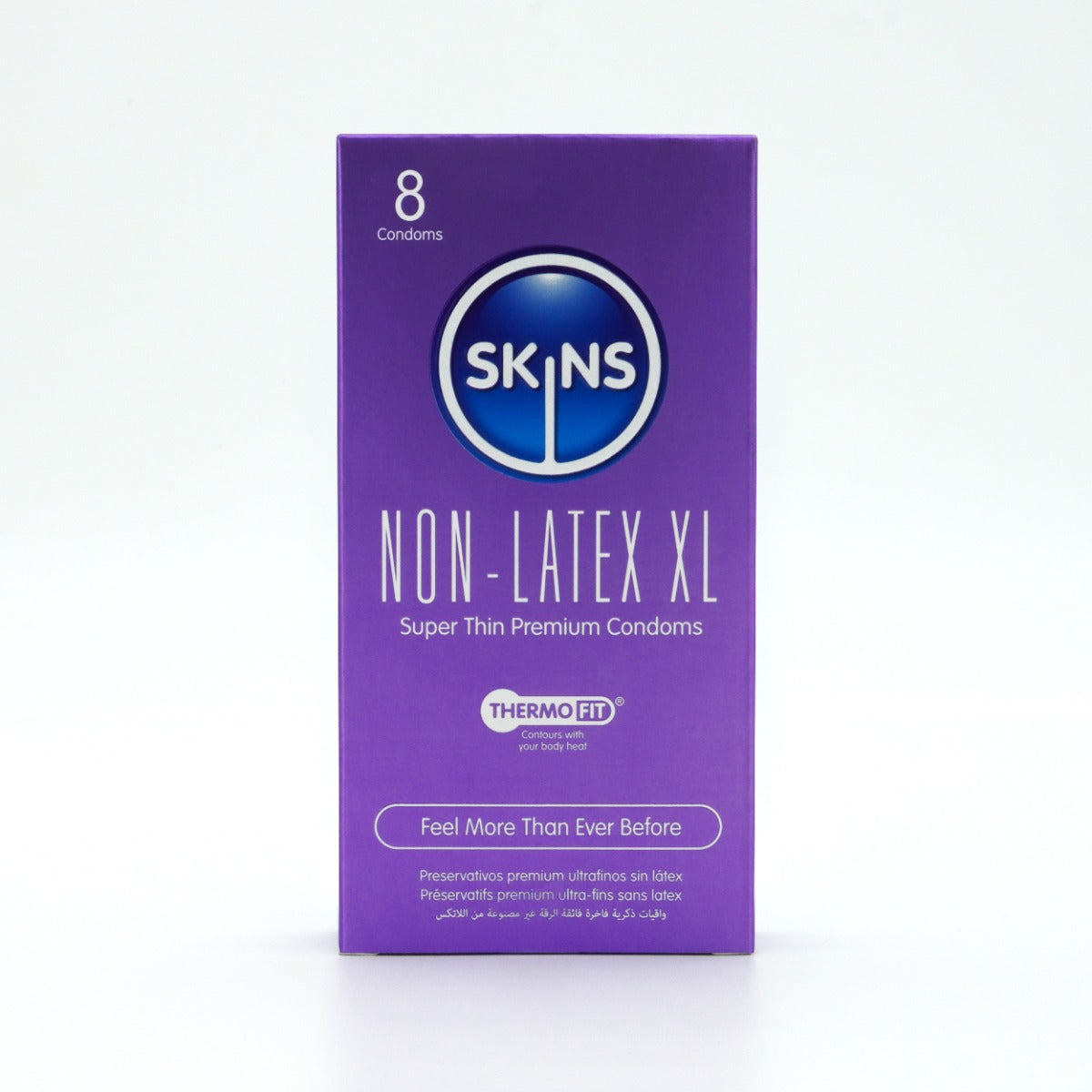 Skins Condoms Non-Latex XL 8 Pack