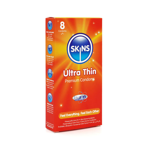 Skins Condoms Ultra Thin 8 Pack - Image 2