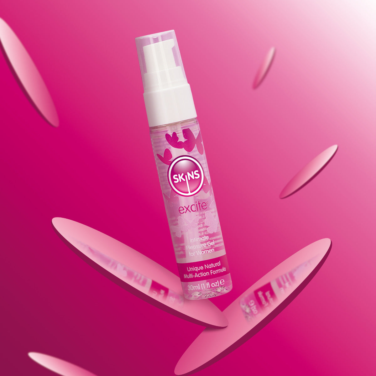 Skins Super Excite Clitoral Stimulation Gel 1 Fl oz (30ml) - Image 2